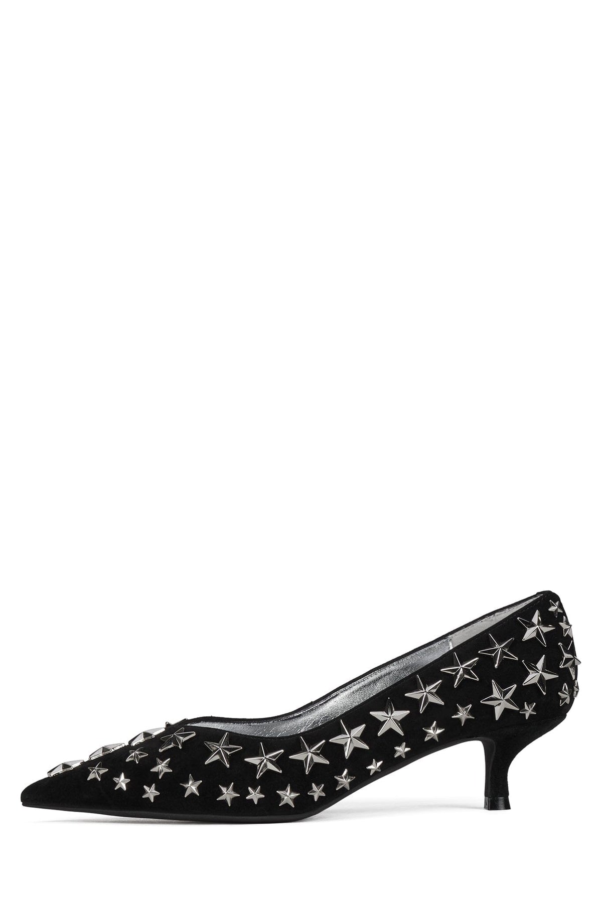 STARPOWER Black Suede Silver