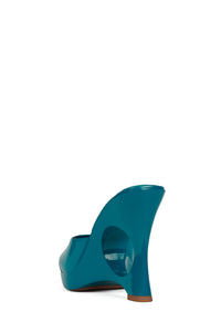 STAY-COOL Turquoise Patent 
