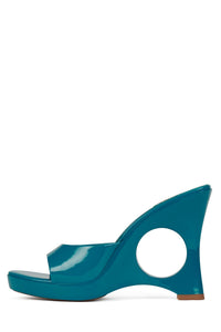 STAY-COOL Turquoise Patent 