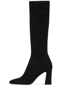 STELLER-K Black Suede