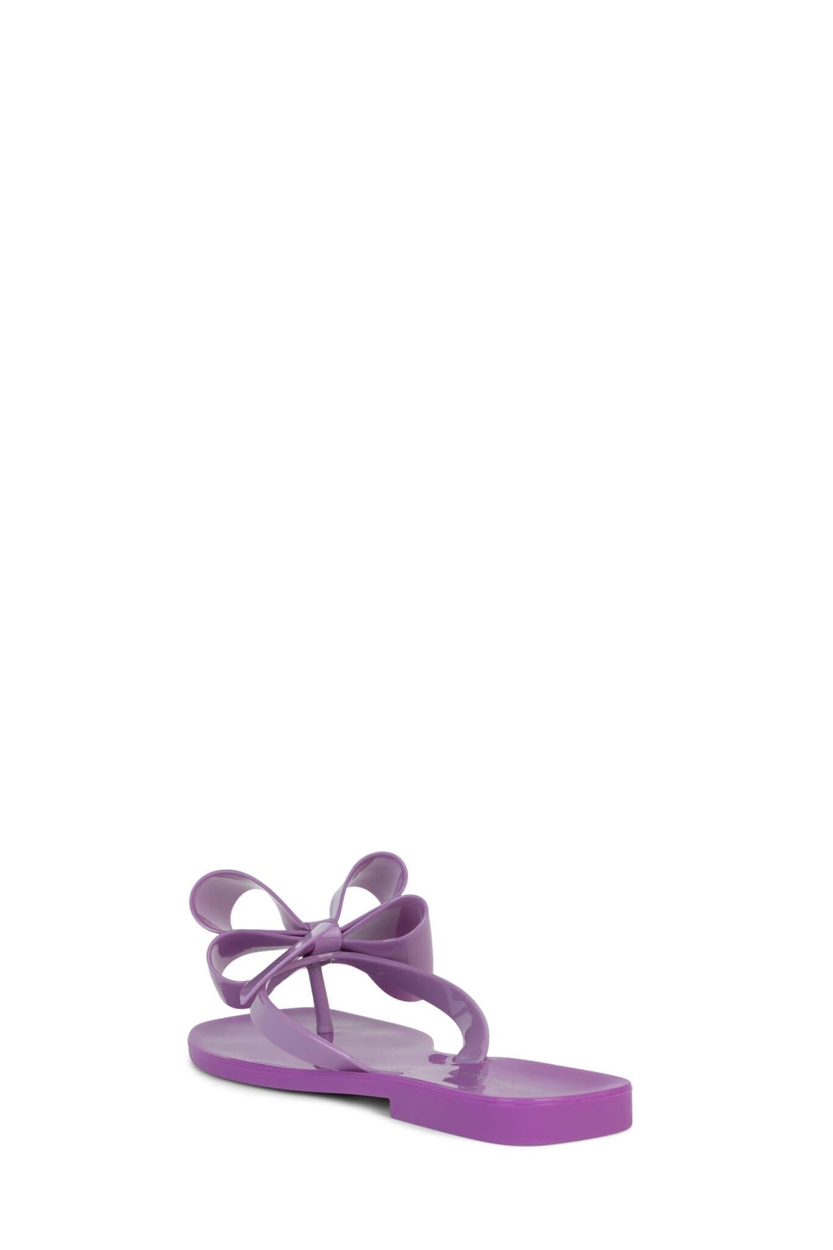 SUGARY Jeffrey Campbell Jelly Sandal Lilac Shiny