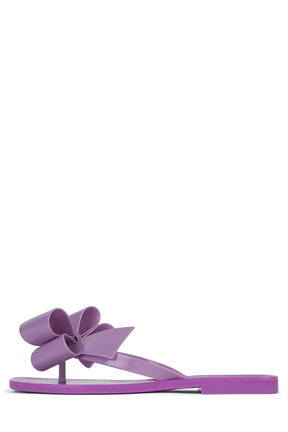 SUGARY Jeffrey Campbell Jelly Sandal Lilac Shiny