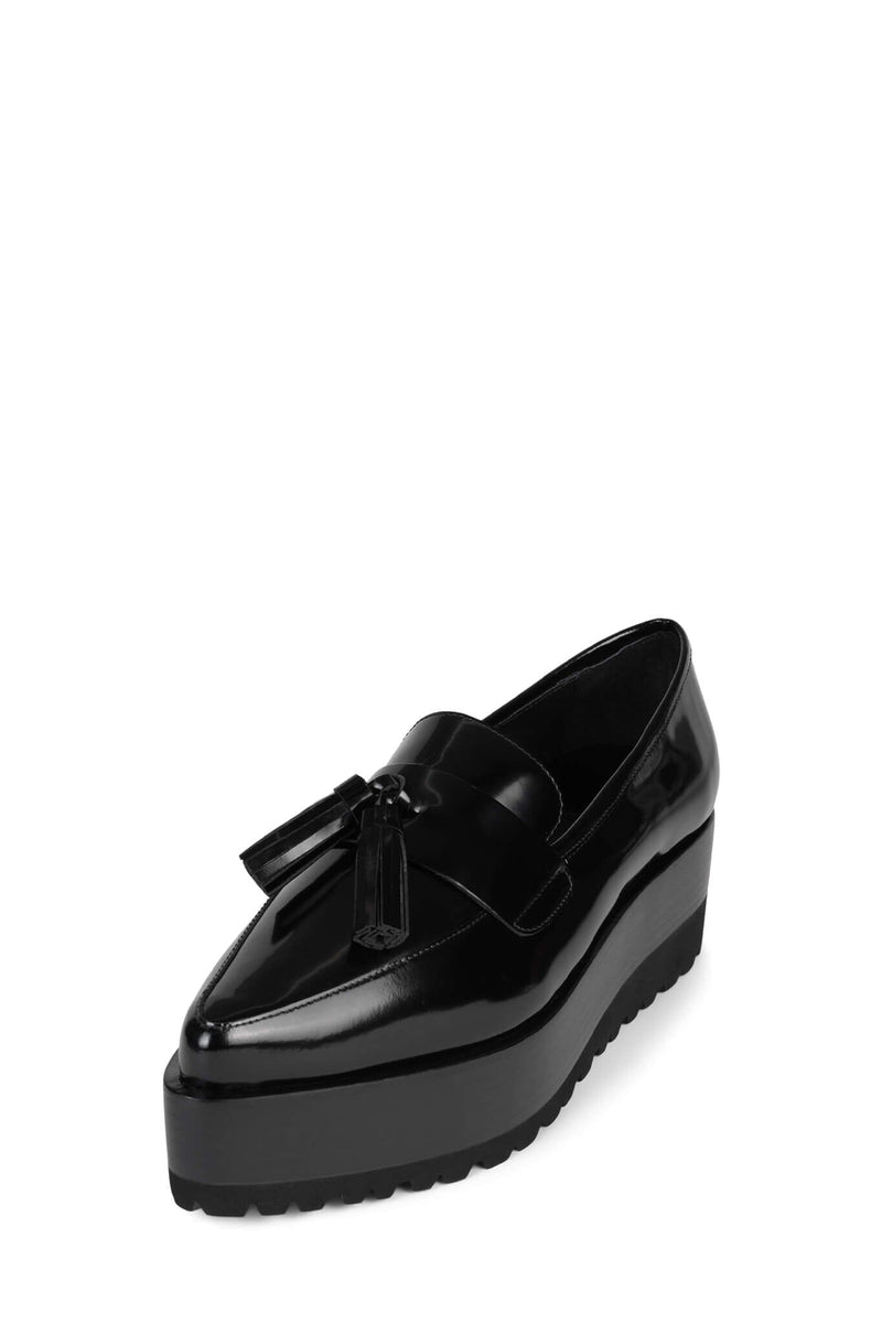 SUIT-ME Jeffrey Campbell Platform Loafer Black Box