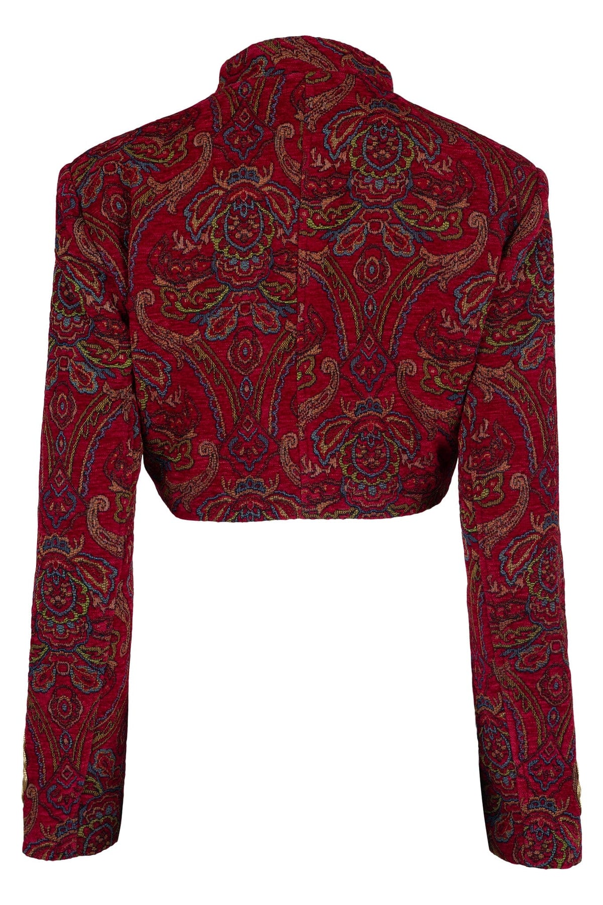 SURRENDER Jacket Red Tapestry _hover