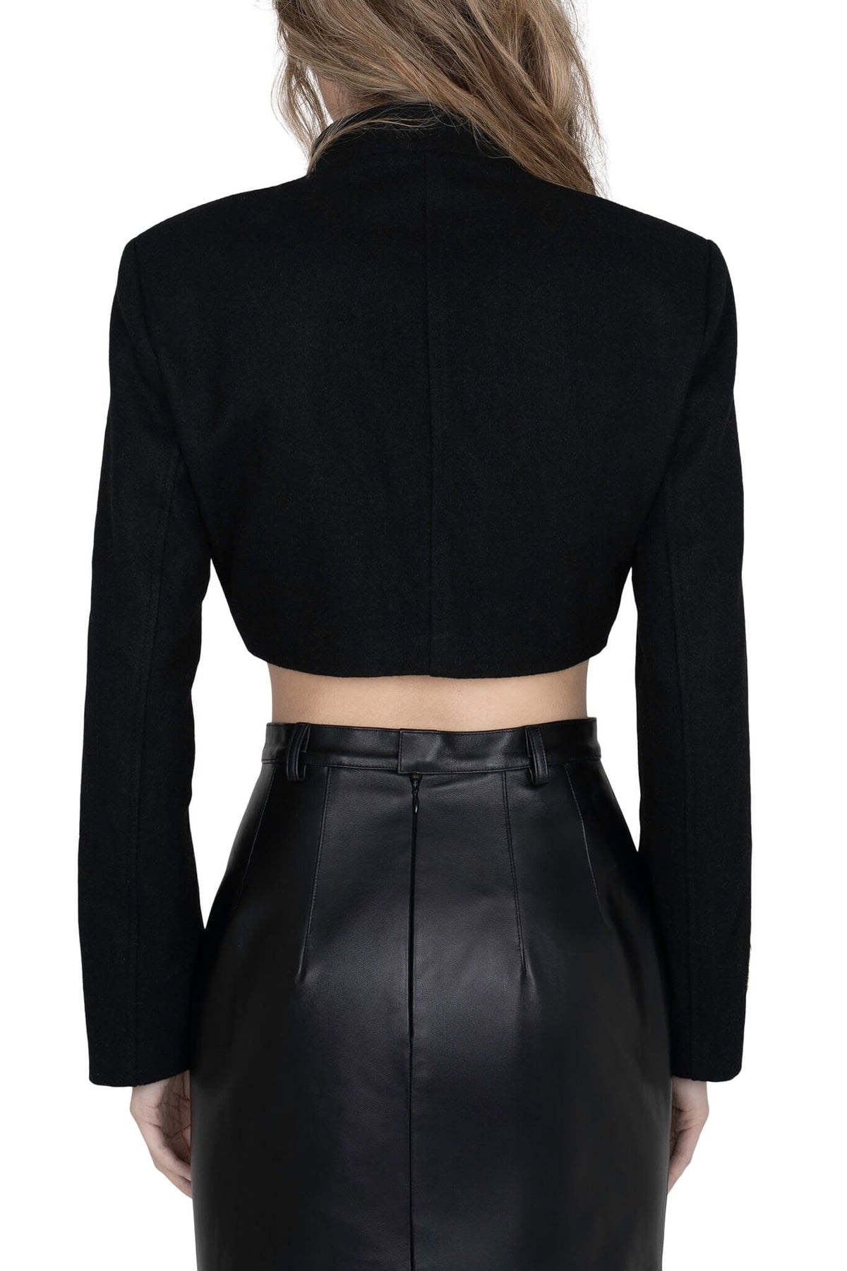 SURRENDER Jeffrey Campbell Jacket Black