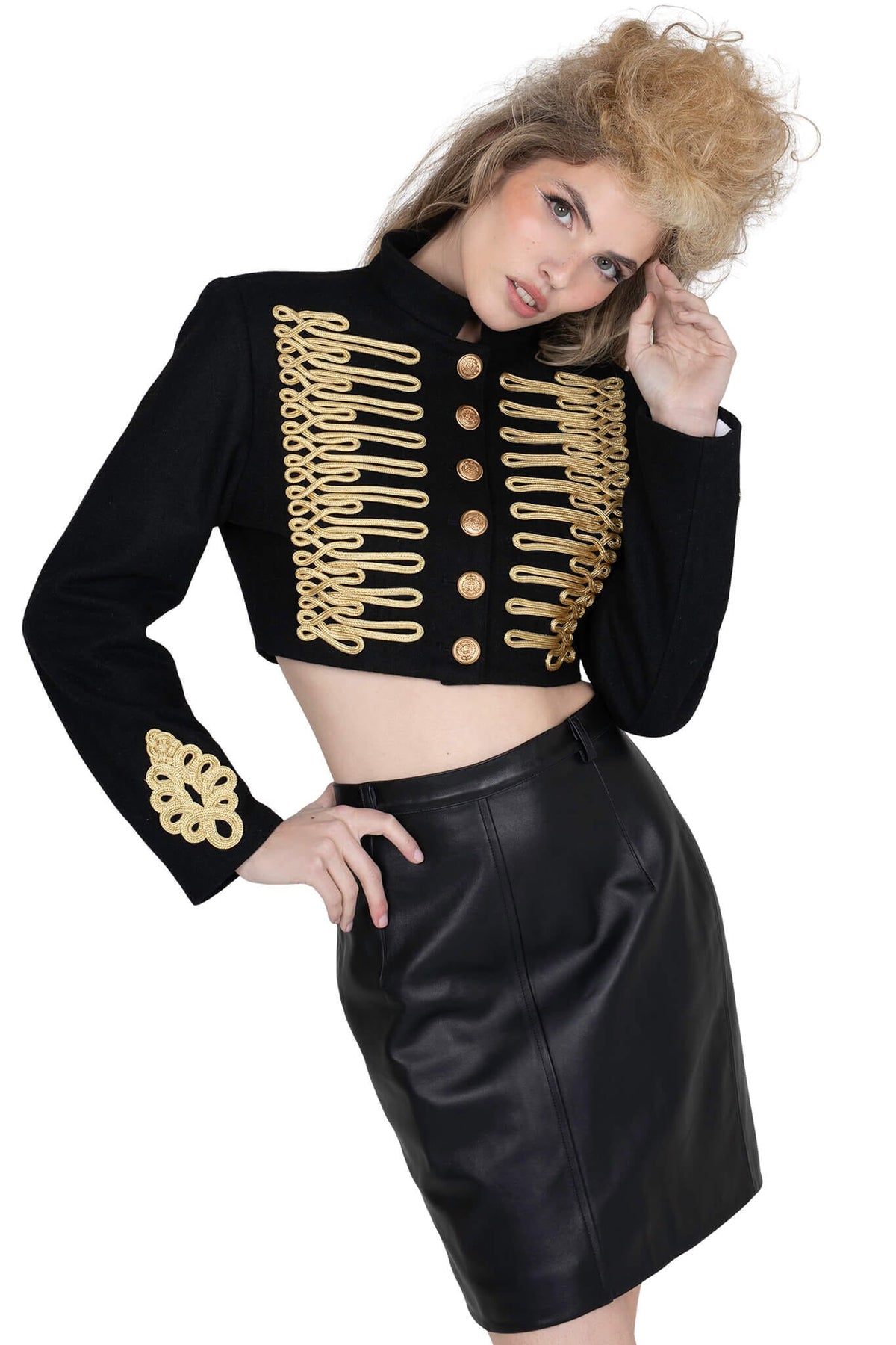 SURRENDER Jeffrey Campbell Jacket Black _hover