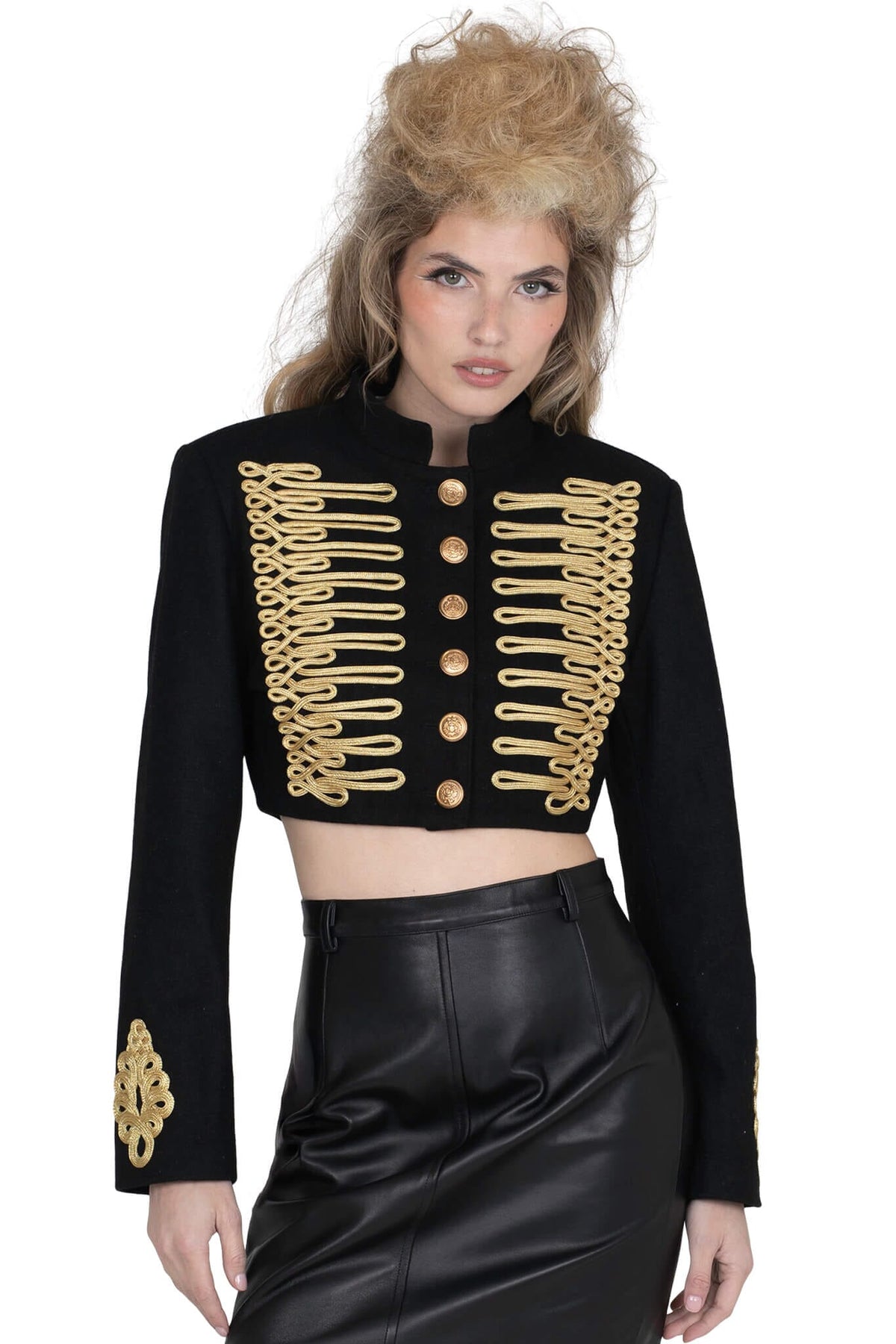 SURRENDER Jeffrey Campbell Jacket Black