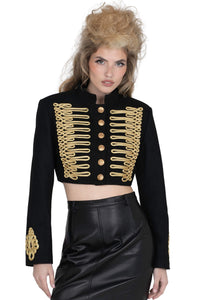 SURRENDER Jeffrey Campbell Jacket Black