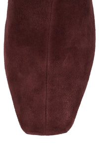 SUSANNA-K Heeled Boot Wine Suede