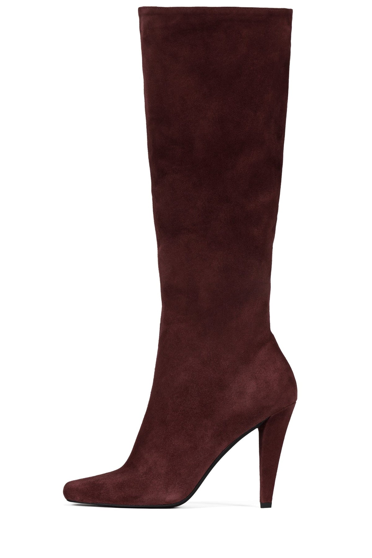 SUSANNA-K Heeled Boot Wine Suede