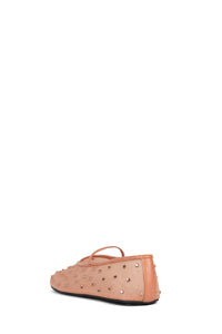 Jeffrey Campbell Mary Janes Ballet Flats Rose Gold Combo