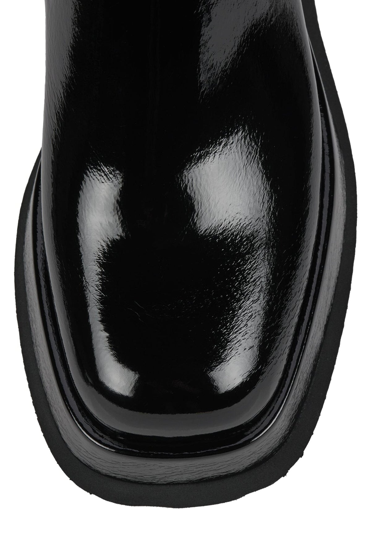 SYNTH Jeffrey Campbell Boot Black Crinkle