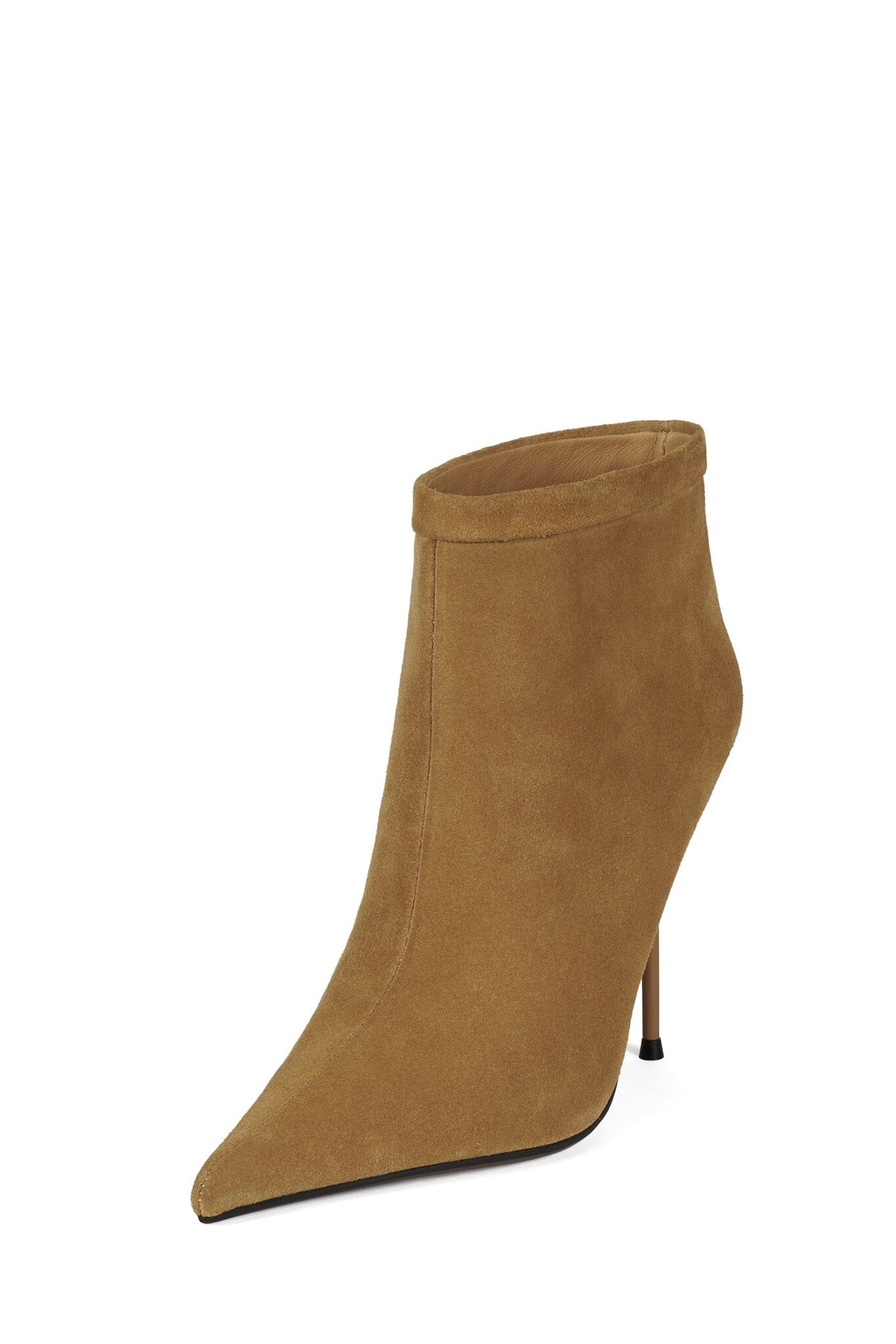 TAKE-IT Stiletto Bootie Camel Suede _hover