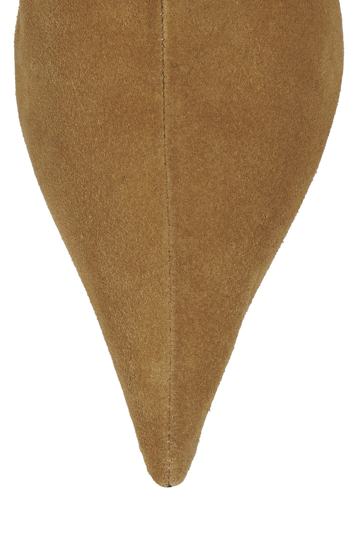 TAKE-IT Stiletto Bootie Camel Suede