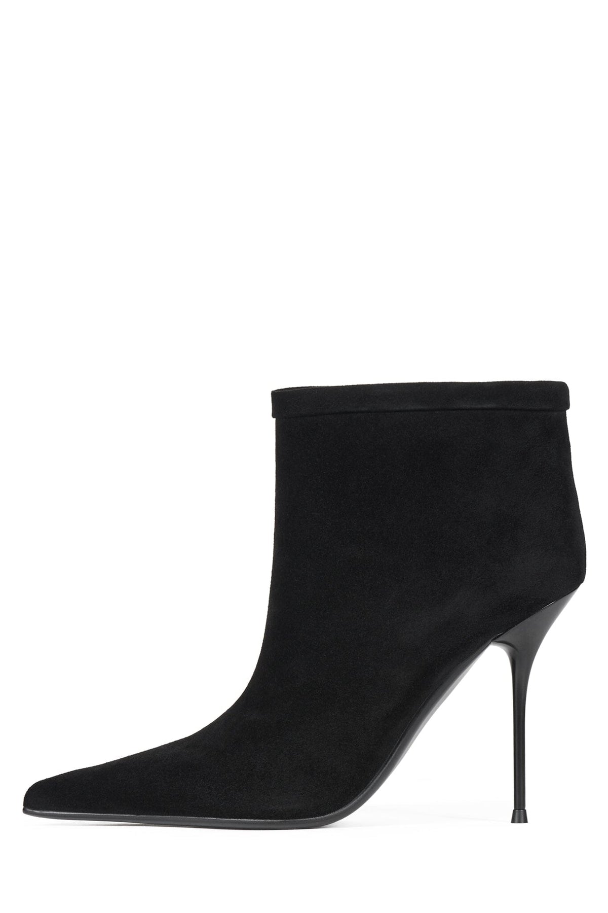 TAKE-IT Stiletto Bootie Black Suede