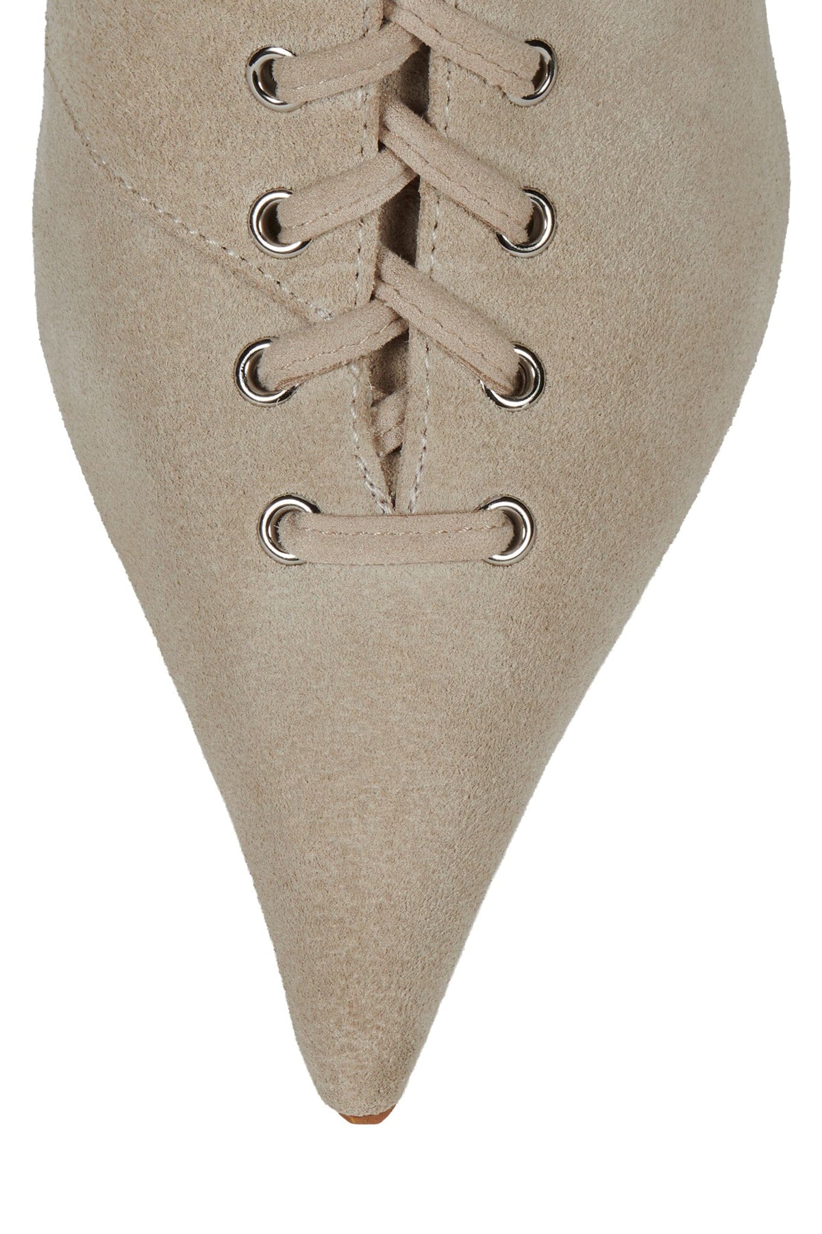 TAUNTING Knee-High Boot Ice Suede
