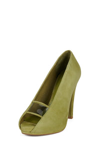 TECHNICAL Chartreuse Suede _hover