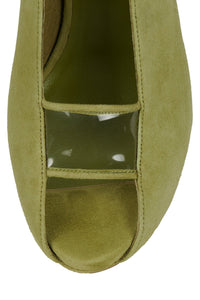 TECHNICAL Chartreuse Suede