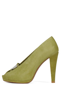 TECHNICAL Chartreuse Suede