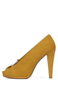 TECHNICAL Mustard Suede