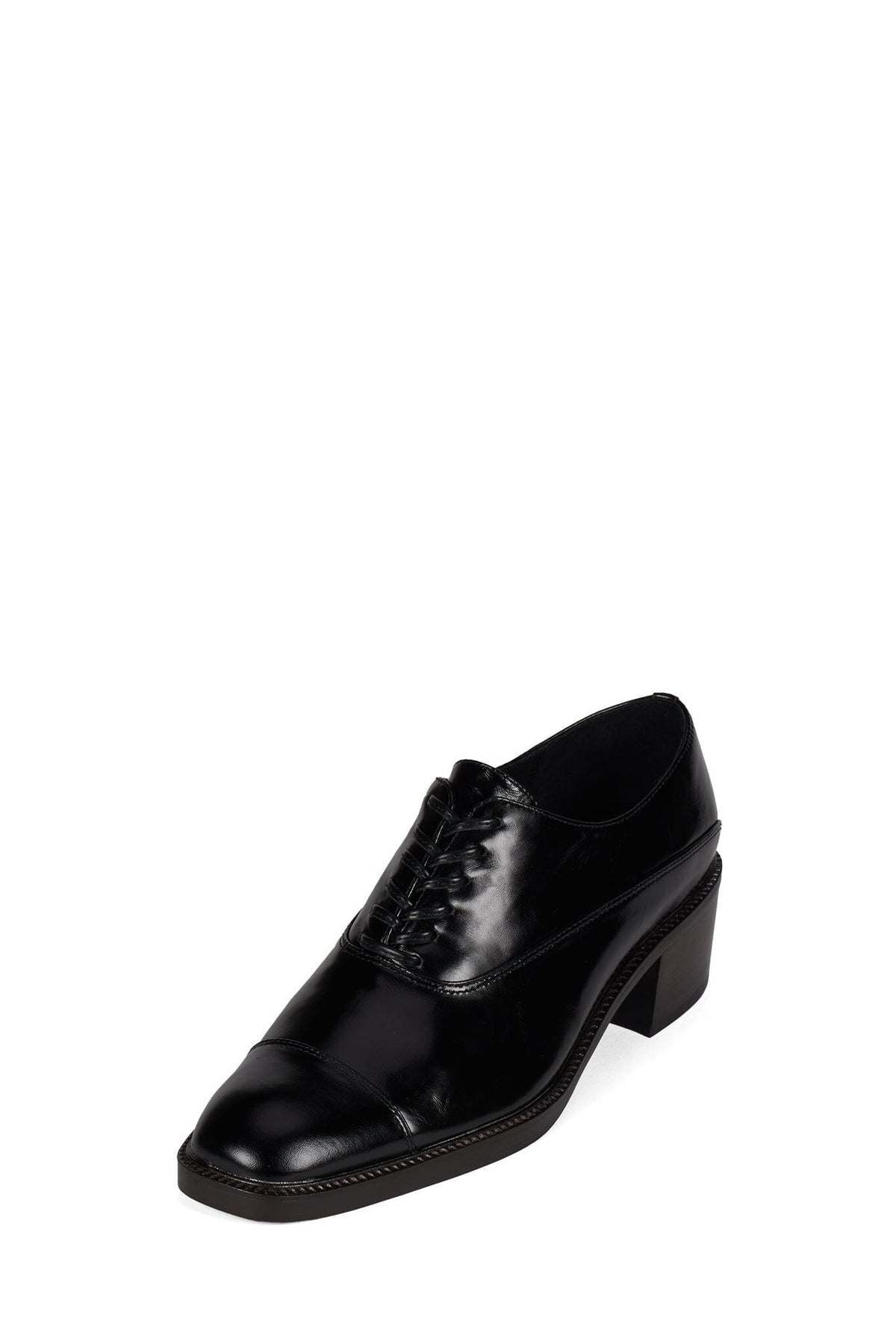 THATCH Jeffrey Campbell Heeled Oxford Black Crinkle
_hover