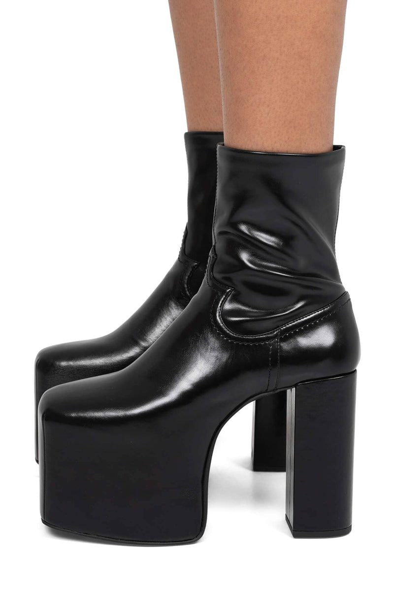 THE-DARE Jeffrey Campbell Platform Boot Black