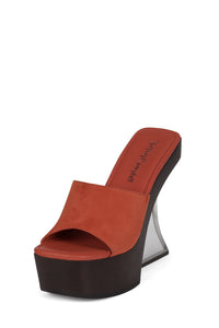 THE-LEGEND Orange Suede _hover