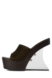 THE-LEGEND Brown Suede
