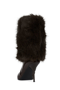 THERMAL Jeffrey Campbell Stiletto Boot Coffee Combo