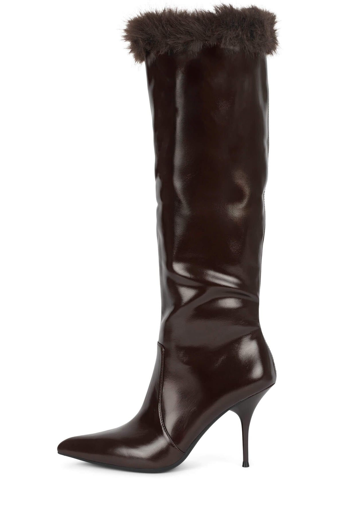 THERMAL Jeffrey Campbell Stiletto Boot Coffee Combo_hover