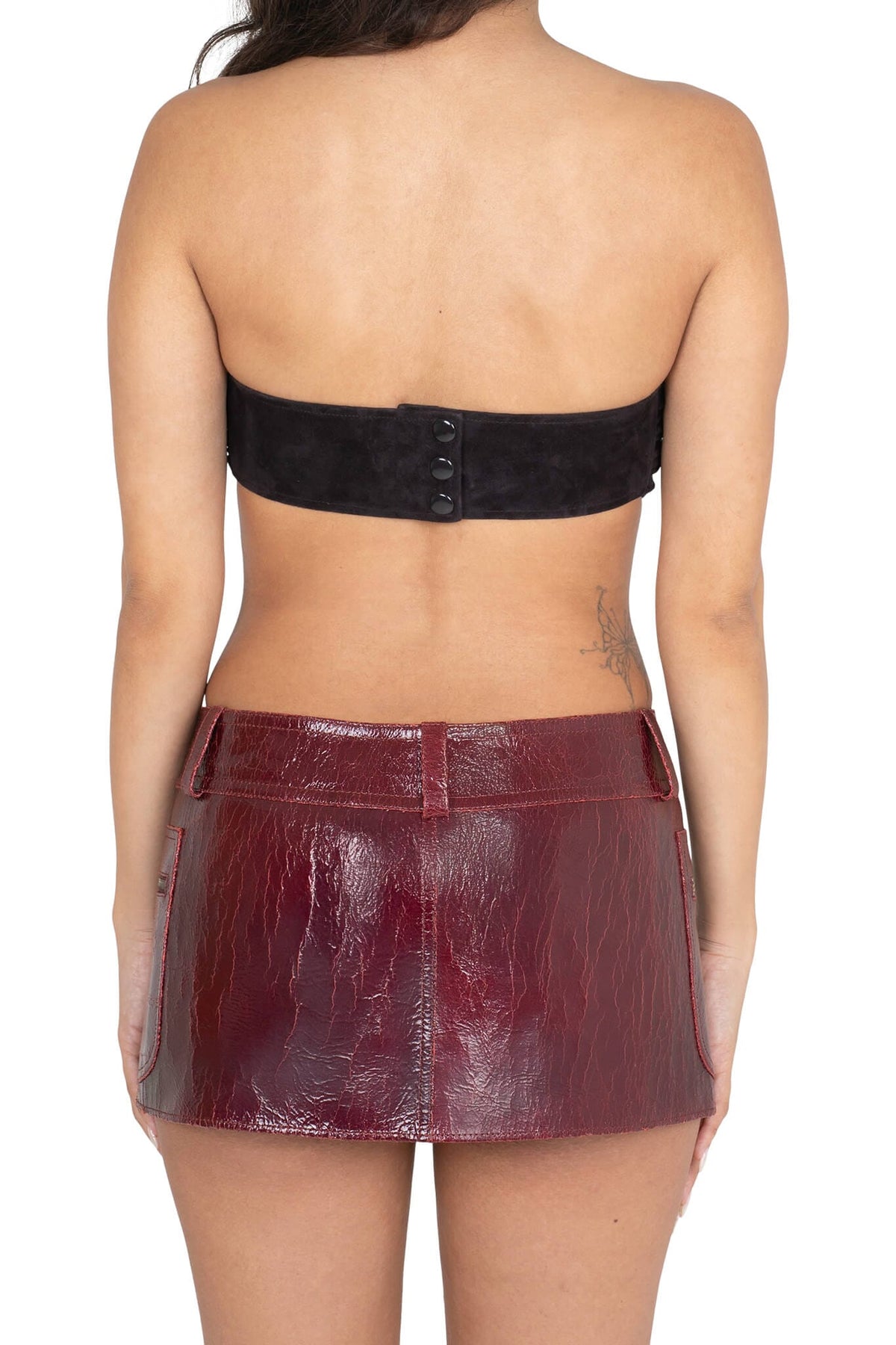 TOO-COOL SKIRT Skirt YYH  red crackle 2