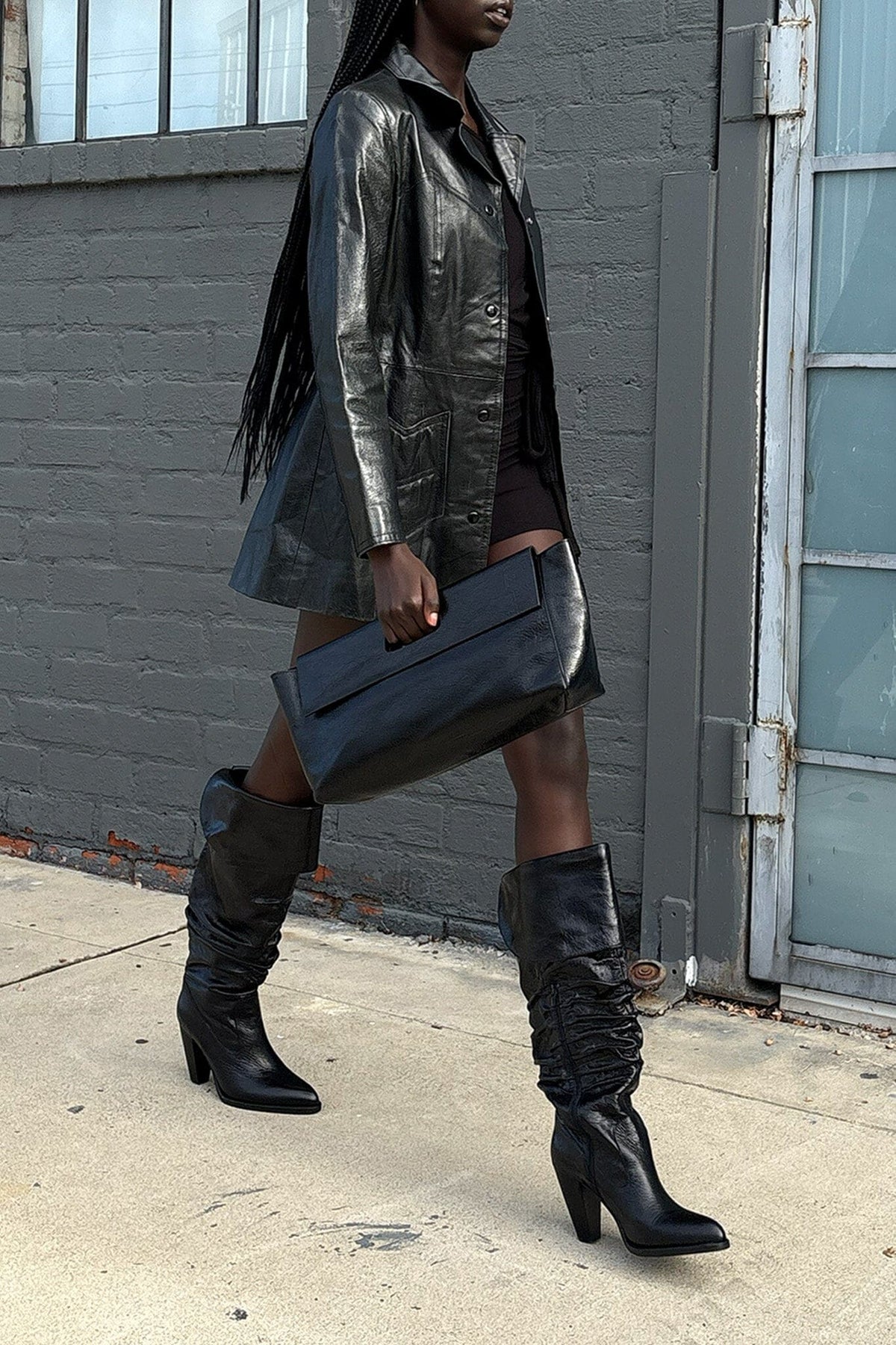 TOOLBOX Jeffrey Campbell Clutch Black