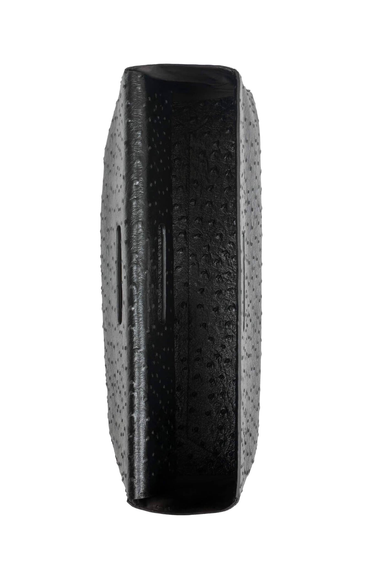 TOOLBOX Jeffrey Campbell Clutch Black Ostrich