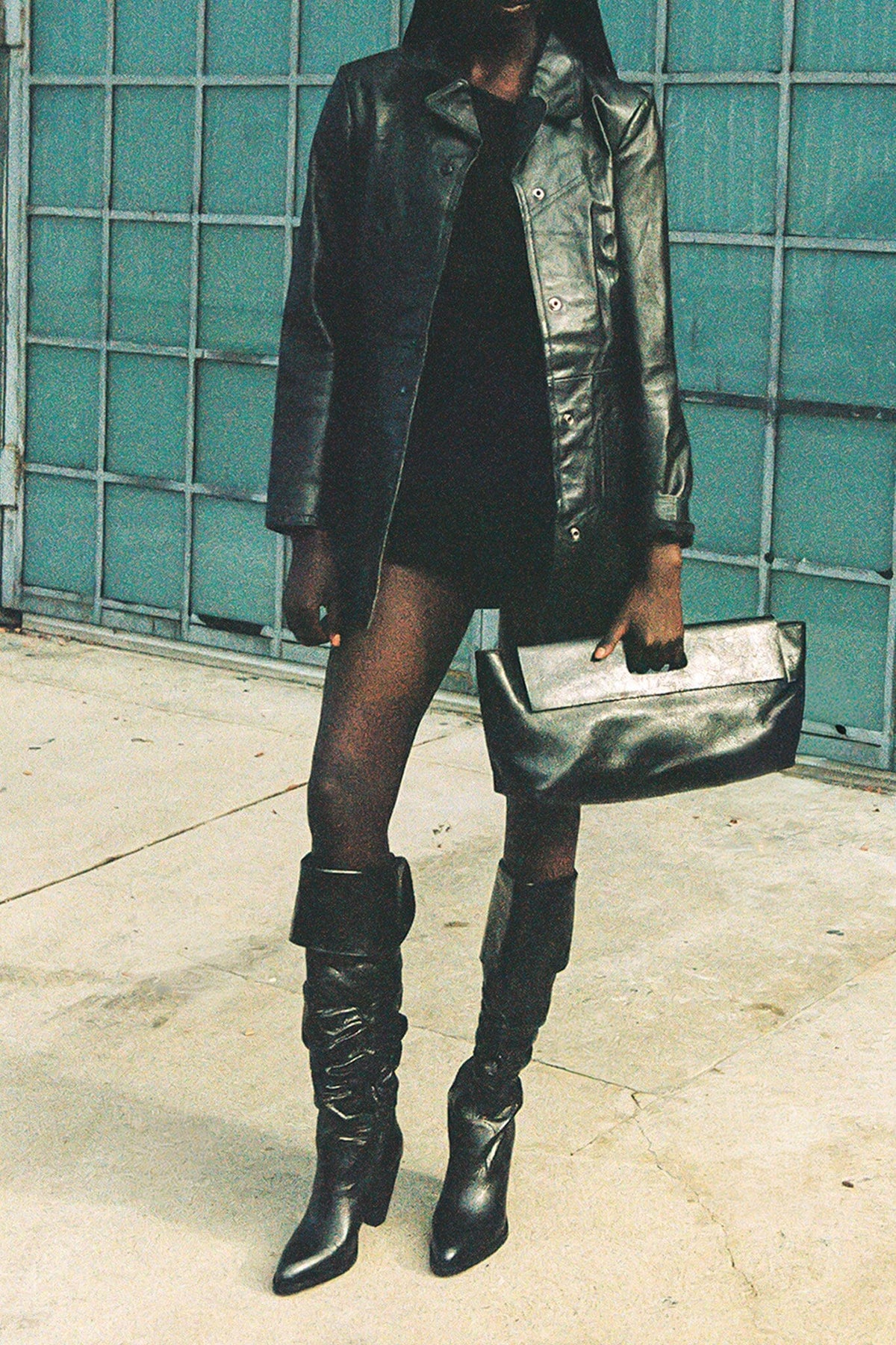 TOOLBOX Jeffrey Campbell Clutch Black