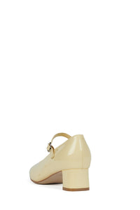 TOP-CLASS Jeffrey Campbell Mary-Jane Light Yellow Patent