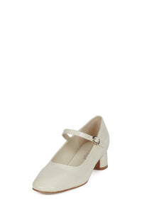TOP-CLASS Jeffrey Campbell Mary-Jane Ivory Patent _hover