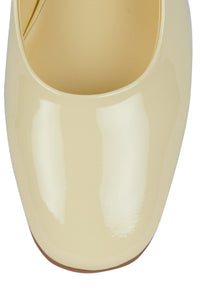 TOP-CLASS Jeffrey Campbell Mary-Jane Light Yellow Patent