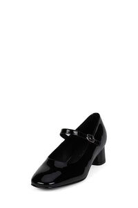 TOP-CLASS Jeffrey Campbell Mary-Jane Black Patent _hover