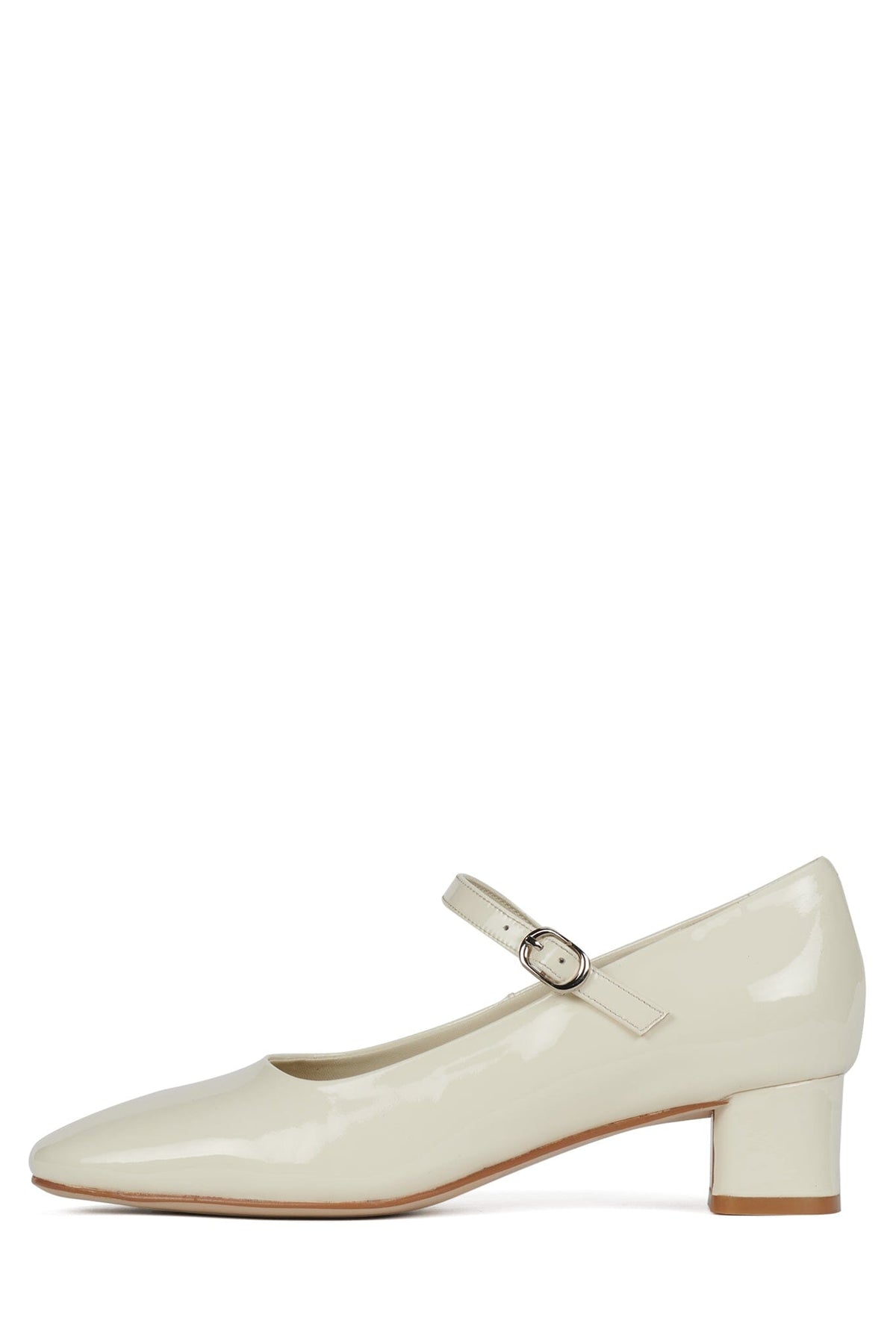 TOP-CLASS Jeffrey Campbell Mary-Jane Ivory Patent
