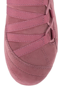 TREAD Jeffrey Campbell Sneaker Dusty Rose Suede Combo
