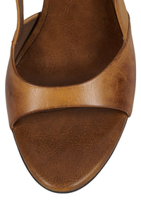TRIOMPHE Jeffrey Campbell Heeled Sandal Tan Ruboff