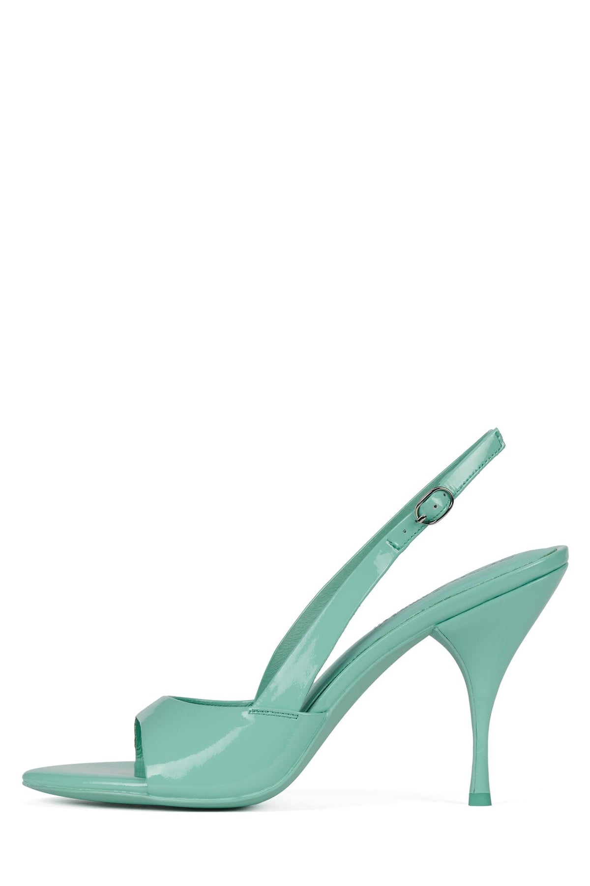 TRIOMPHE Jeffrey Campbell Heeled Sandal Mint Patent