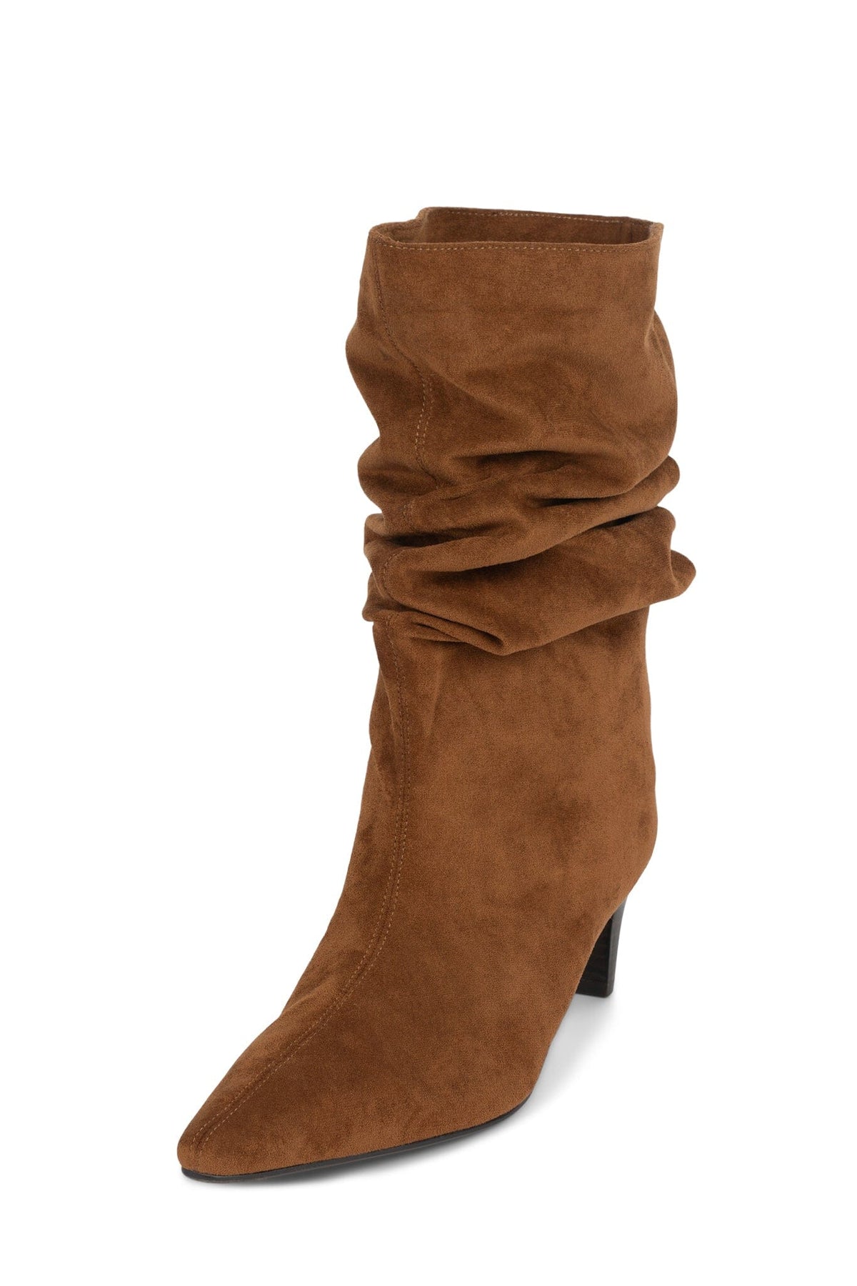 TRIXXIE Jeffrey Campbell Knee-High Boot Rust Suede _hover