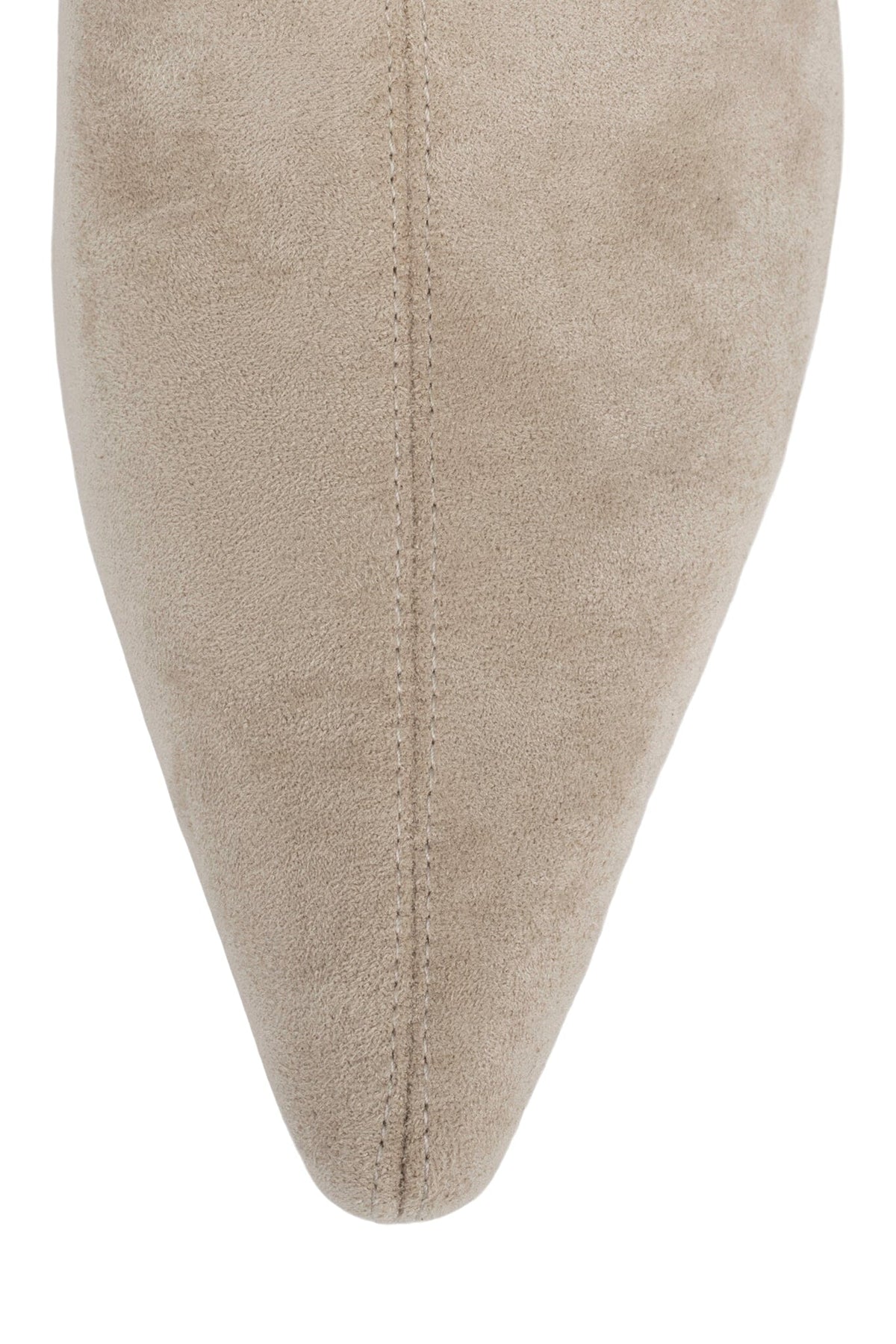 TRIXXIE Jeffrey Campbell Knee-High Boot Ice Suede