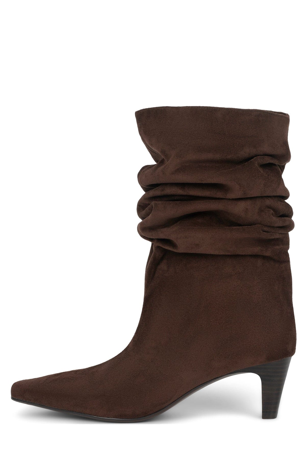 TRIXXIE Jeffrey Campbell Knee-High Boot Espresso Suede  