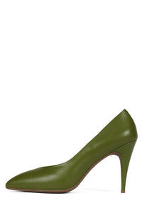 TRUST-FUND Jeffrey Campbell Pump Olive