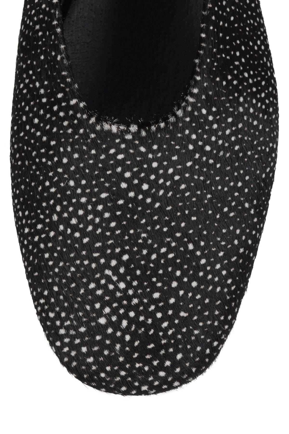 TRUSTEE-F Jeffrey Campbell Kitten Heel Black White Dot