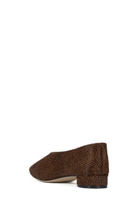 TRUSTEE-F Jeffrey Campbell Kitten Heel Brown Dot