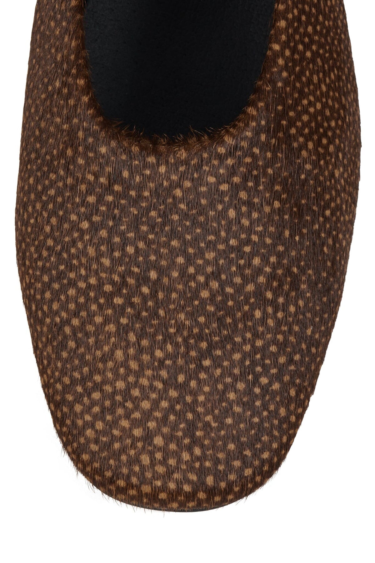 TRUSTEE-F Jeffrey Campbell Kitten Heel Brown Dot