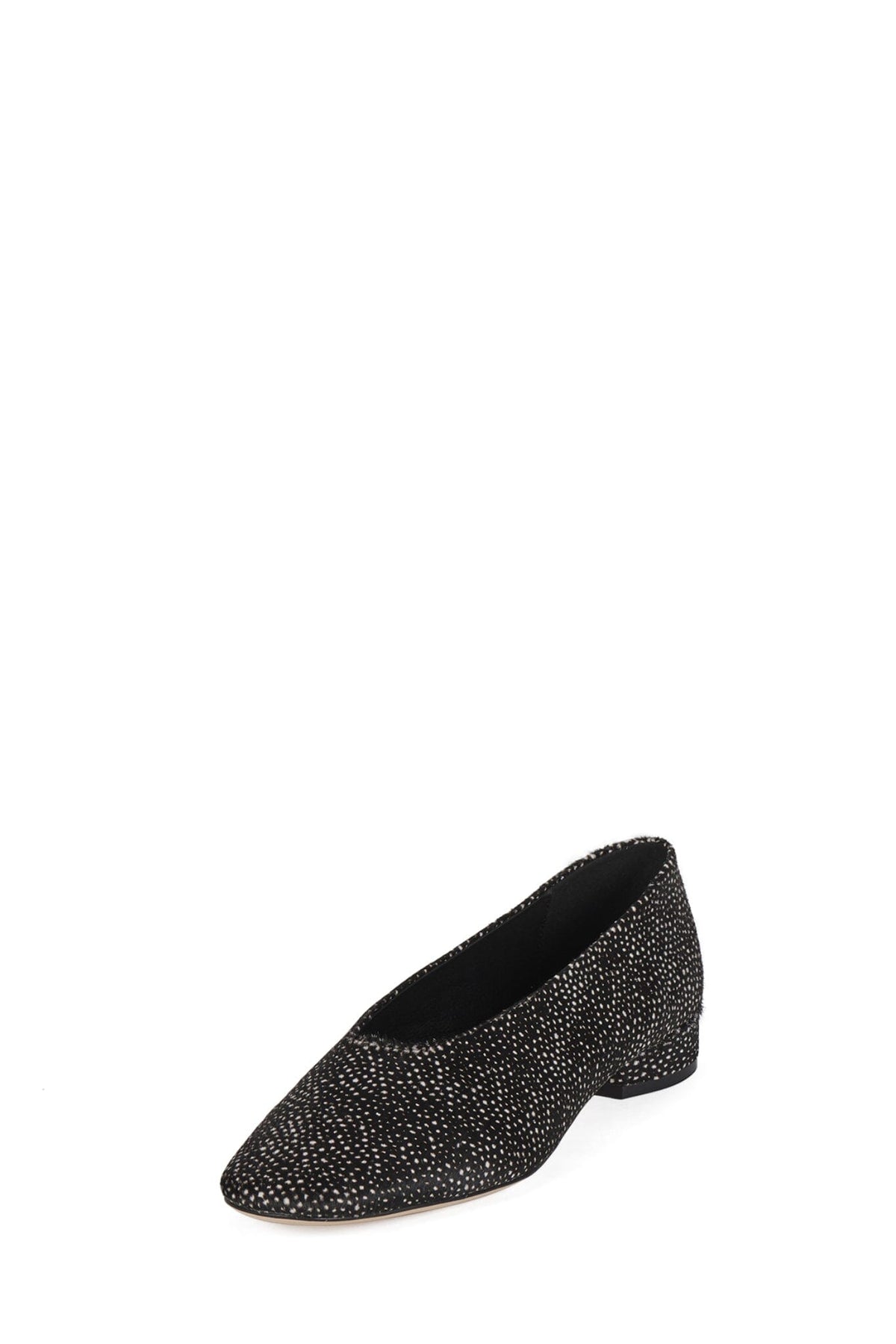 TRUSTEE-F Jeffrey Campbell Kitten Heel Black White Dot _hover